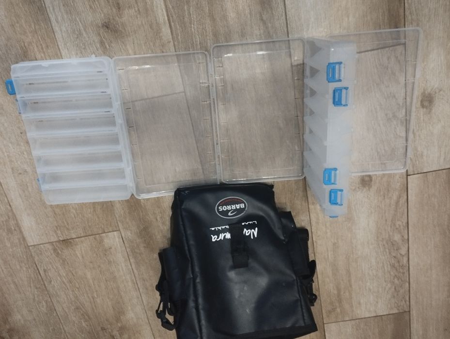 bolsa de transporte jigs, palhaços de pesca