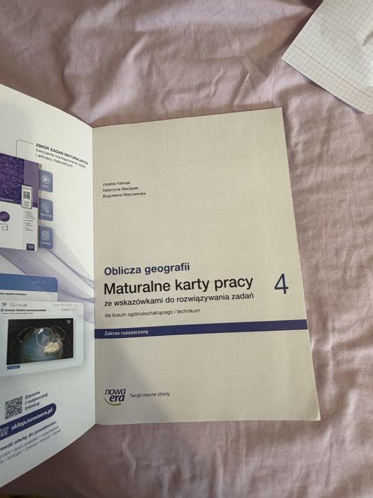 Maturalne karty pracy geografia 4