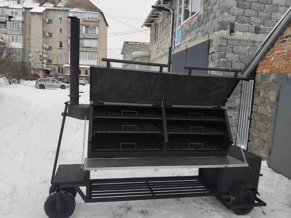 Смокер-гриль професійний для барбекю