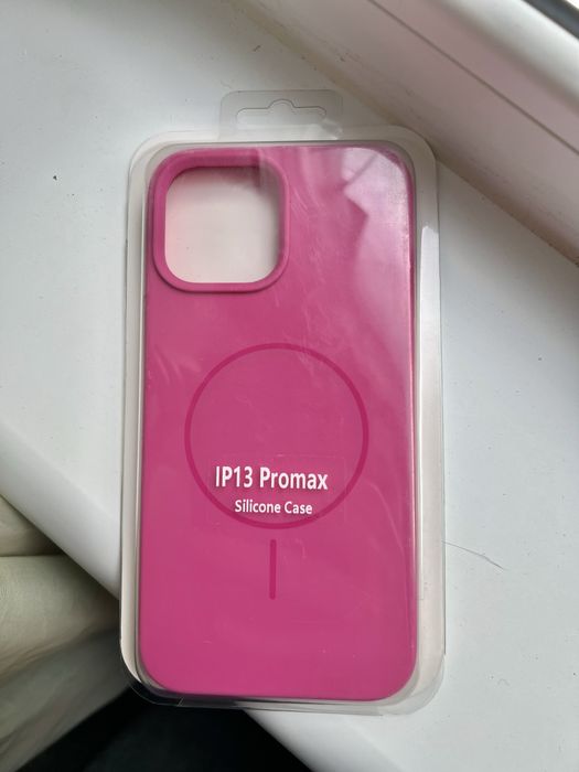 чохол на iphone 13 pro max з magsafe / pink