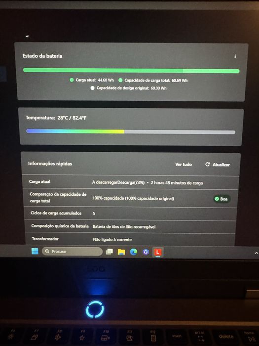 Legion loq i7 rtx5060 32ram 1T ssd novo