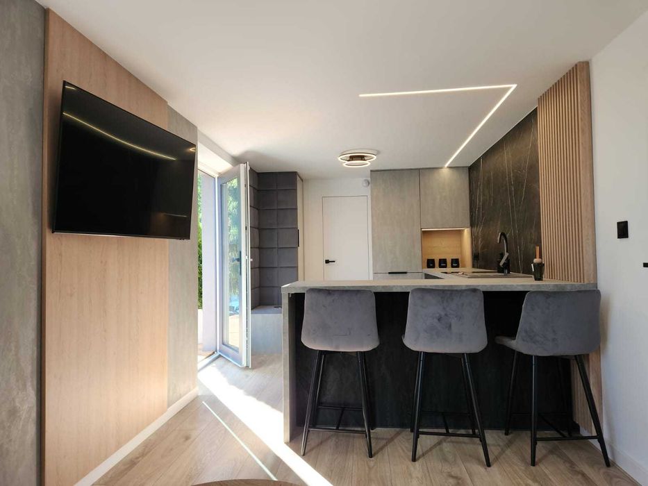 Domki nad jeziorem Nyskim Skorochów. Basen, Jacuzzi Beach Brothers