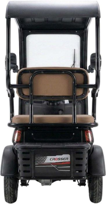 электроскутер Електротрайк CROSSER TR-7 1000W-72V-24Ah GraFen-АКБ шини 10"(2026)