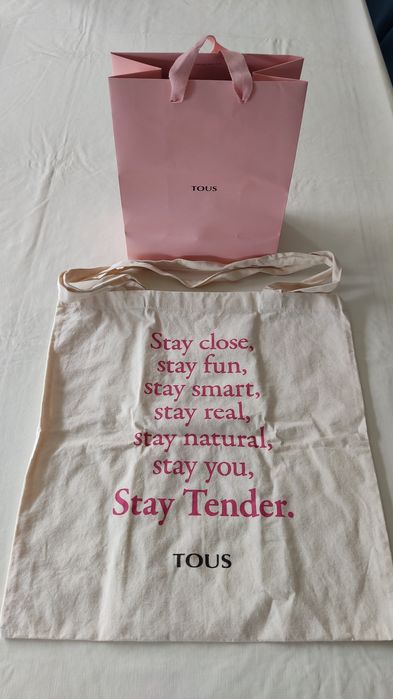 Saco algodão + Nécessaire TOUS