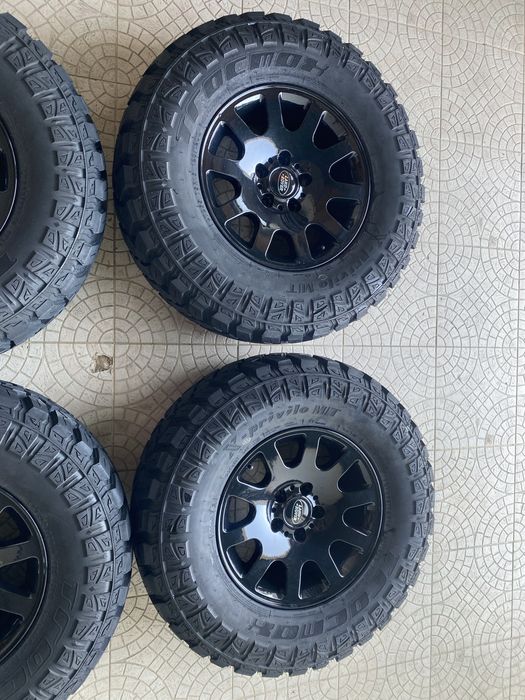 4x Jantes 5x120 BMW + Pneus 265 75 R16 Land Rover Discovery 2 - P38