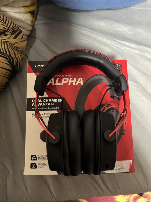 Hyperx Cloud Alpha чек/коробка