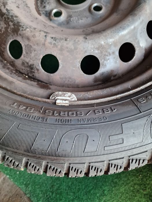 Koła zimowe 15 4×100 Toyota Yaris 6.2mm