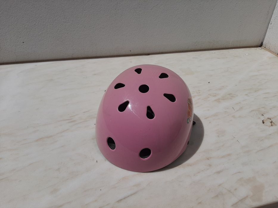Capacete para bicicleta Barbie