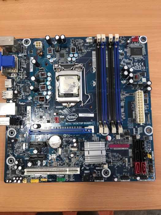 Motherboard com cpu i7 870