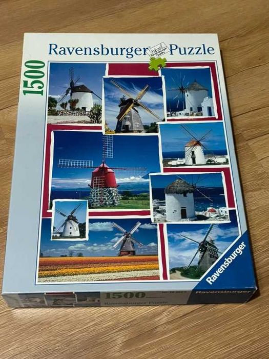 Puzzle wiatraki 1500 Ravensburger