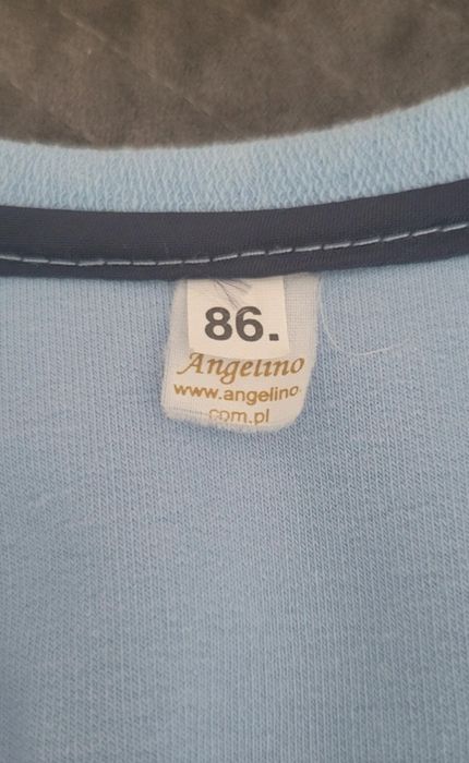 Błękitny niebieski garnitur Angelino 86