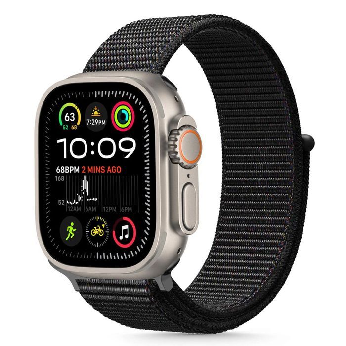 Tech-Protect nylon Apple watch 8 / 9 … (44 / 45 / 46 / 49 mm) black