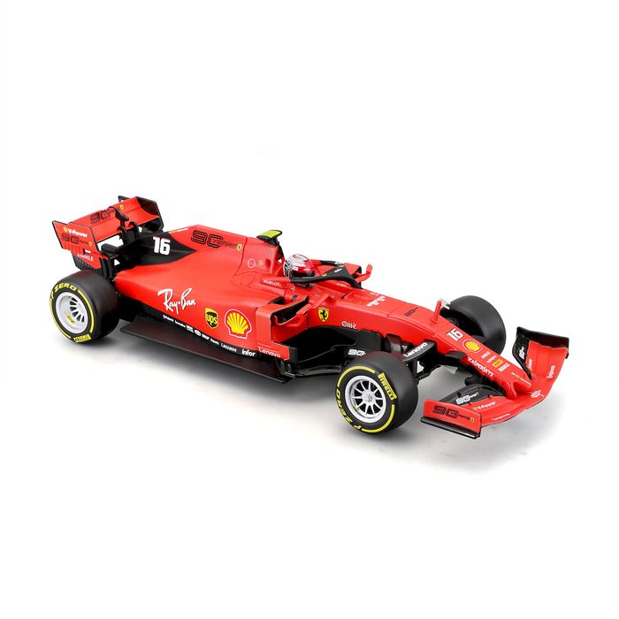 Zabawka Dla Dzieci Model Ferrari SF90 Samochód Sportowy Maisto 82353 Kolekcjonerski Czerwony Metaliczny