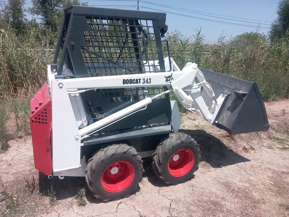Mini bobcat 343com motor yanmar