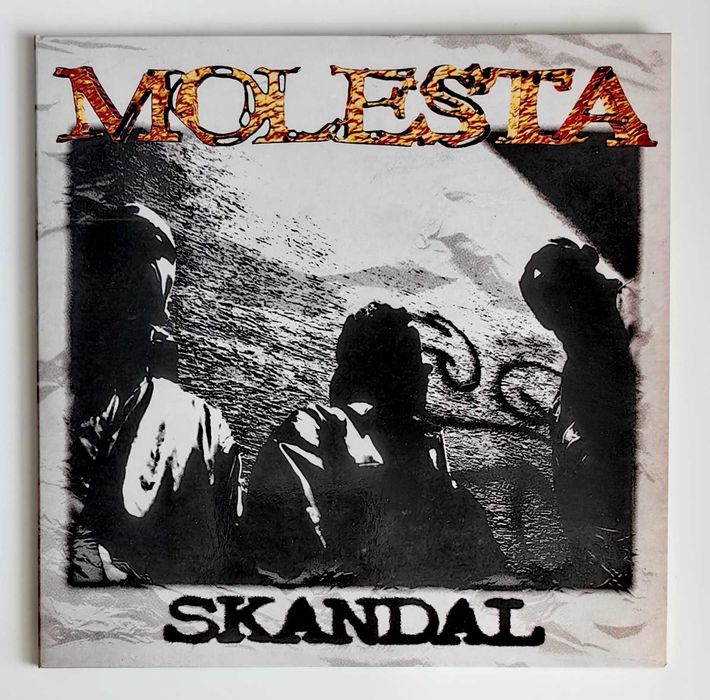 Molesta - Skandal Czarno Białe Winyle 1 Press 2010 rok Unikat