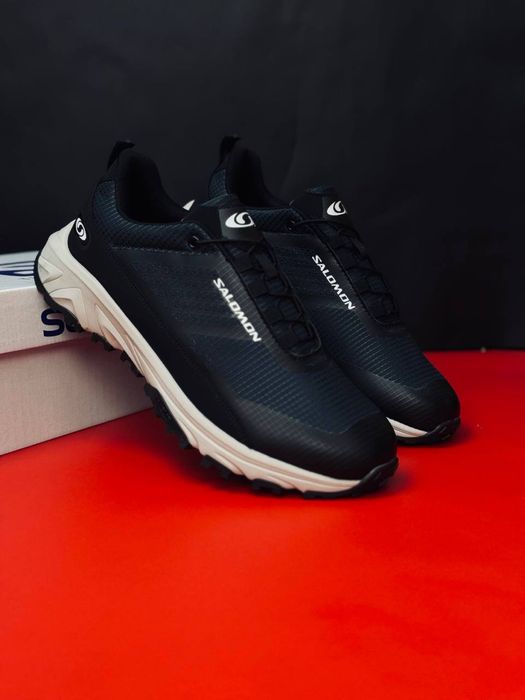 Летние Salomon саломоны легкие мужские соломон кожа в наличии Salomon