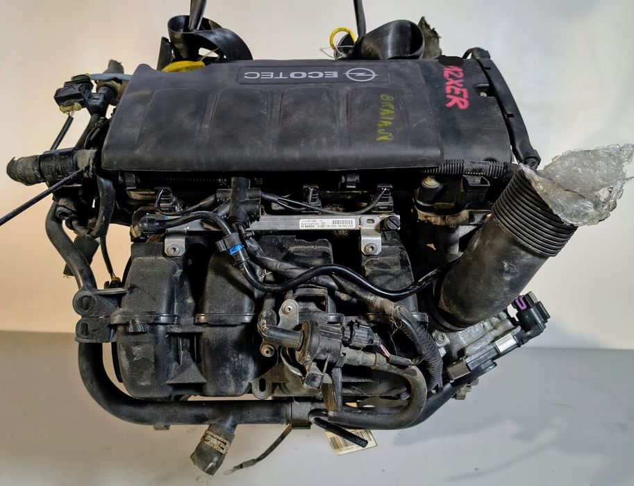 silnik kompletny opel corsa d adam chevrolet aveo spark 1.2 16v, a12xer