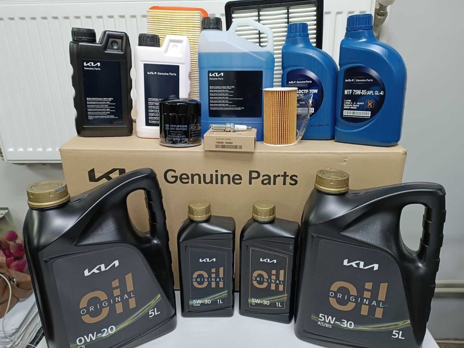 Оригінальні мастила Kia, масло Kia, фільтри та інші запчастини
