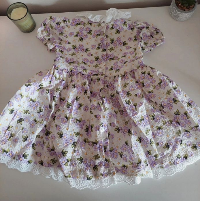 Vestido C/ Laço Menina / Bebé - 6 / 9 Meses - 24 Horas