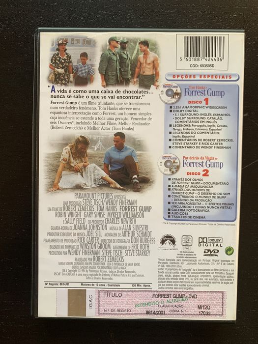 Forrest Gump DVD