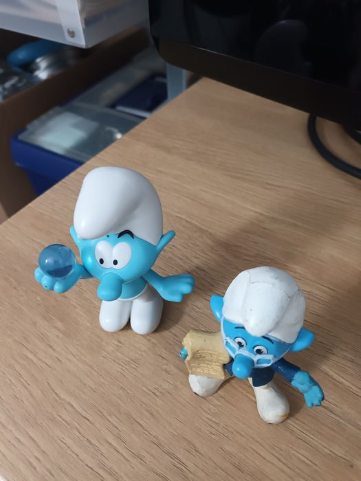 Lote 2 bonecos Estrunfes