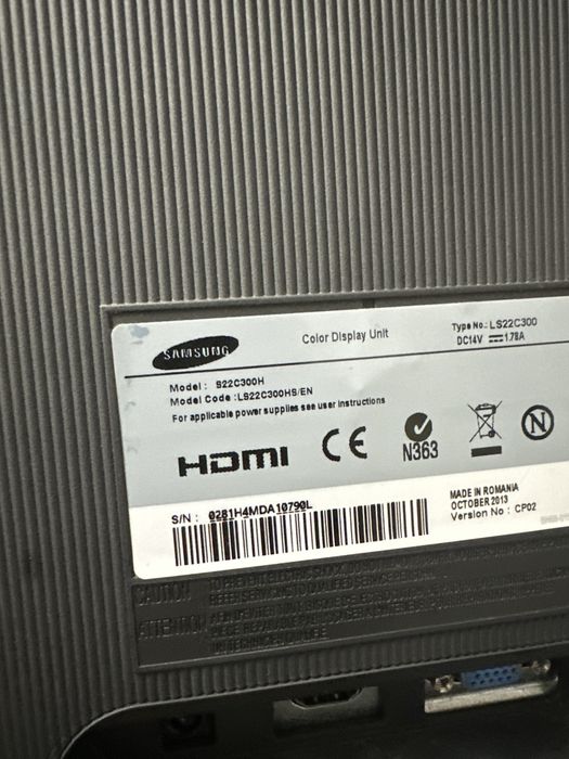 Monitor Samsung 22