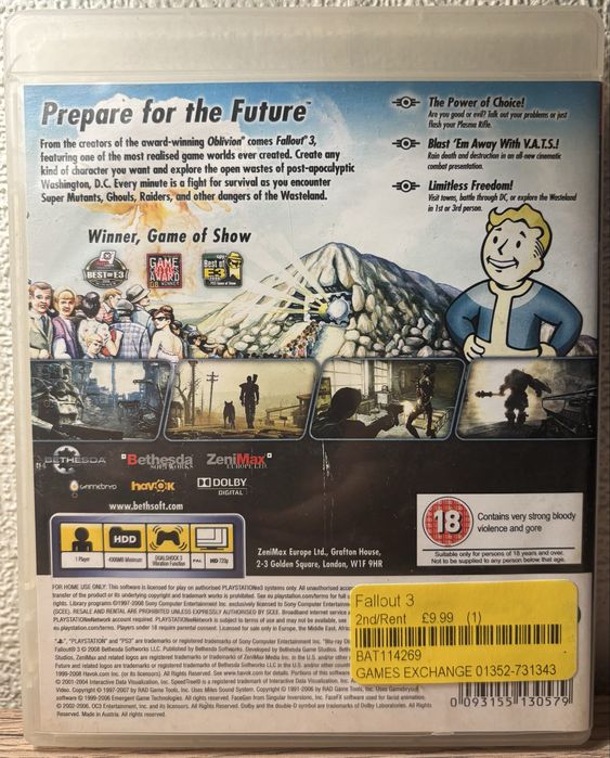 Fallout 3 | Plastation 3