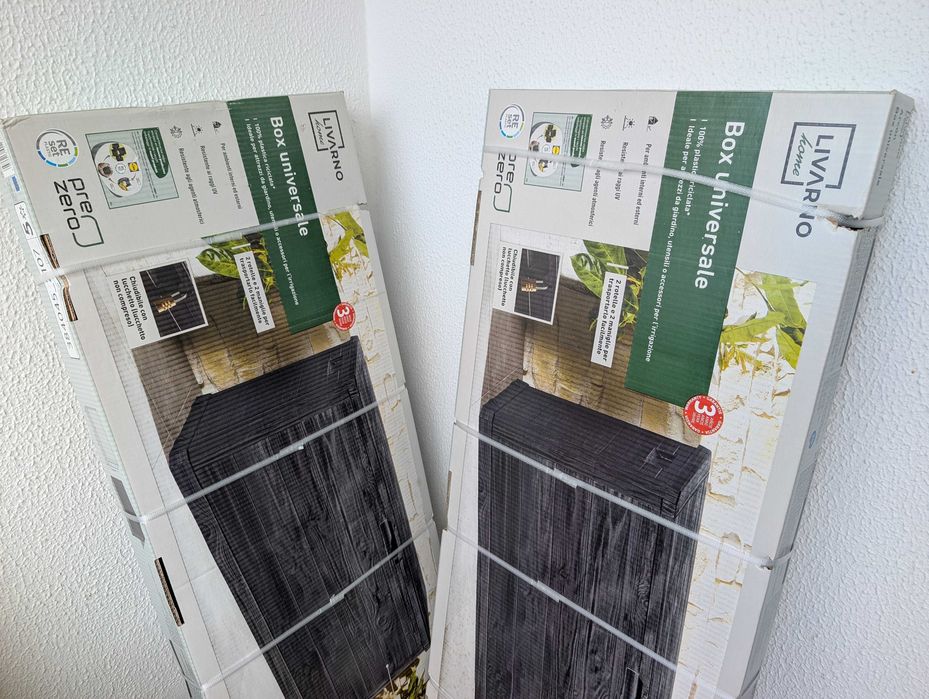 Baús de arrumação para exterior