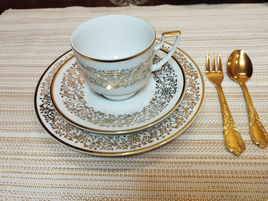 Чайно-кавові тріо. Піркенхаммер, Чехословаччина. Вінтаж