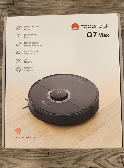 Roborock Q7 Max Czarny - Robot sprzątający