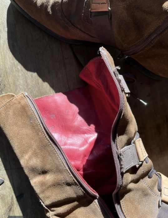 Botas de cano alto de homem