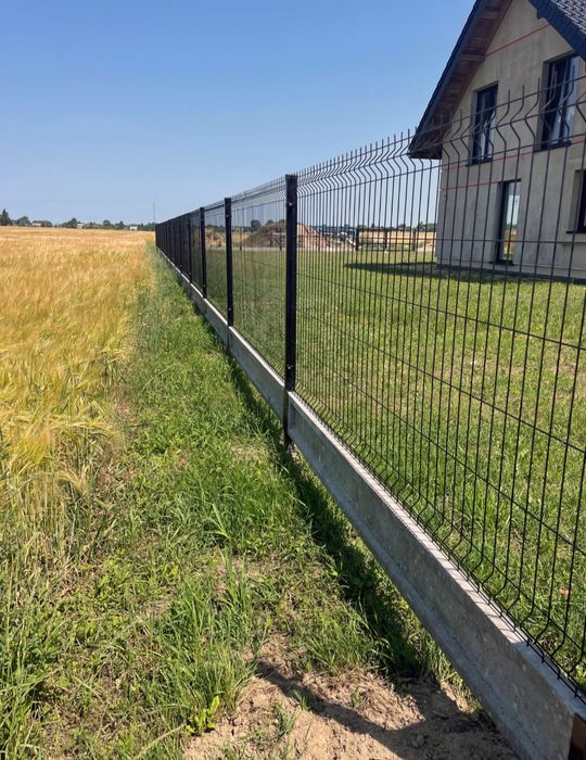 Ogrodzenia panelowe.