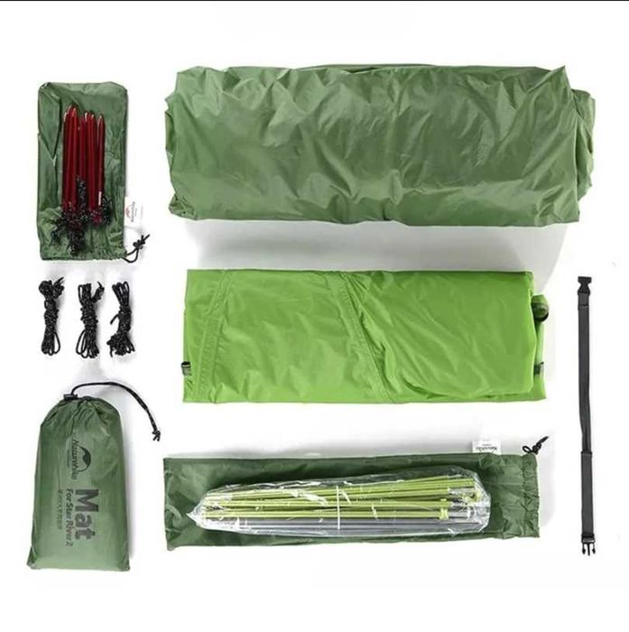 Двомісний туристичний намет Naturehike Star River 2 палатка 20D нейлон