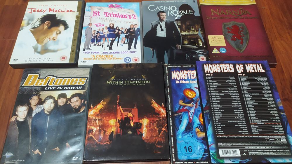 DVDs Filmes Originais