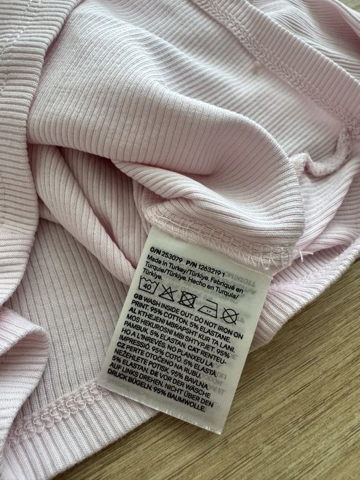 Bluzka h&m komplet stitch mis misiem 134