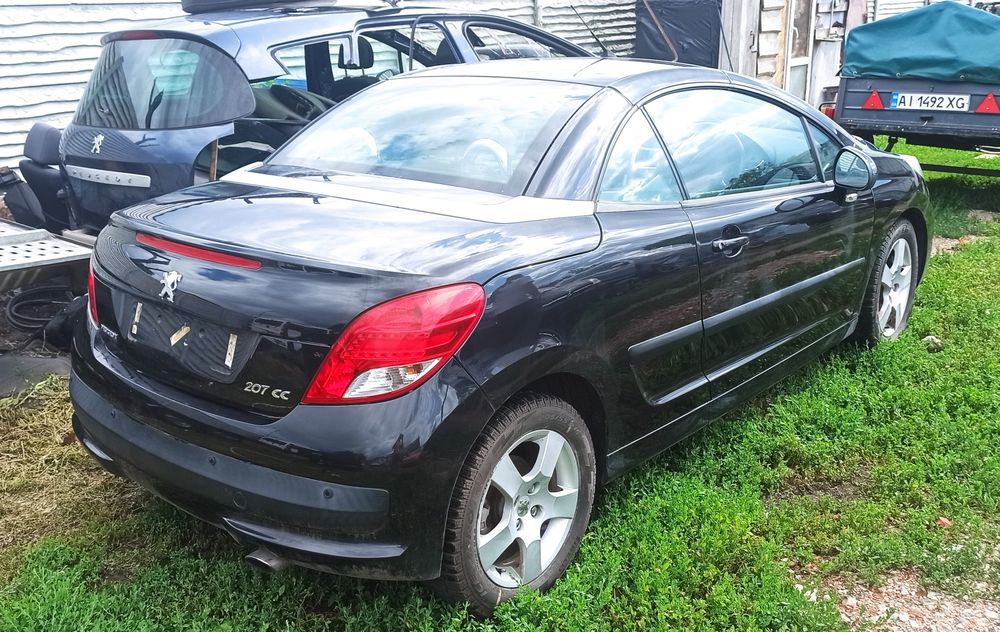 Пежо 207СС, разборка, шрот 1.6 VTi, Peugeot 207 CC