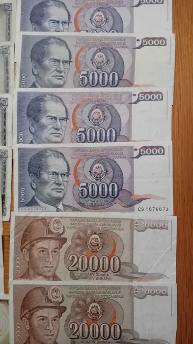 Sprzedam banknoty z Europy