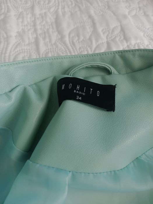 Miętowa ramoneska Mohito 34 nowa