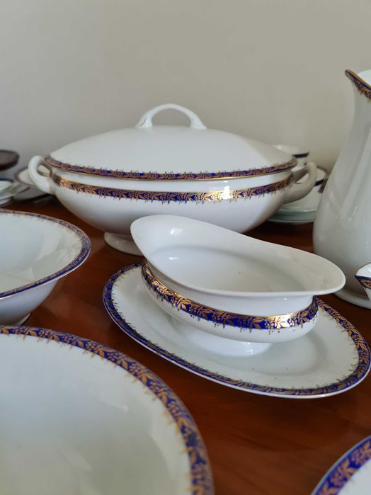 Porcelana, serwis Victoria China Czechoslovakia