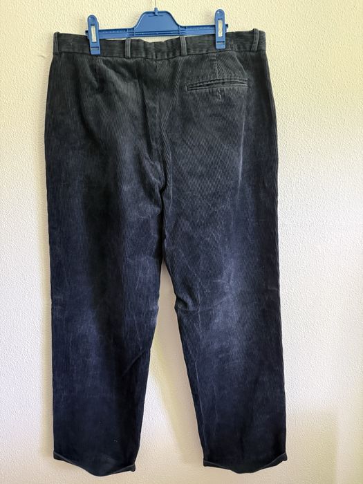 Calças de bombazine homem Jackerton, azul‑escuro, tamanho 46