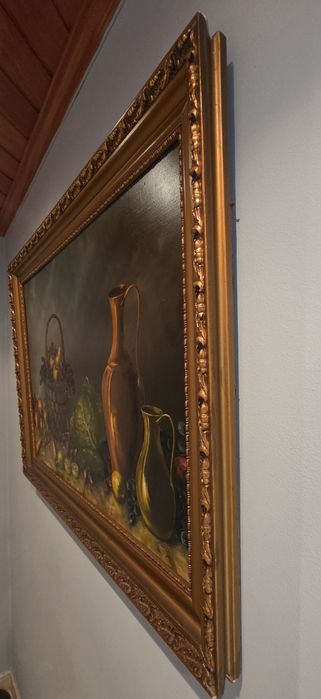 Pintura a óleo s/tela - Carlos dos Santos