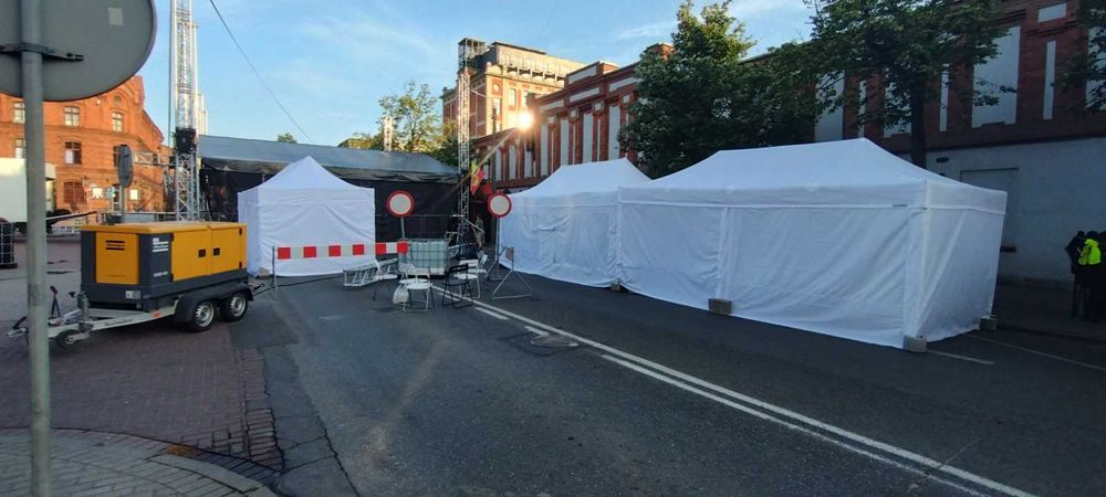 Wypożyczalnia wynajem krzesła stoły namioty nagrzewnice sprzęt eventy