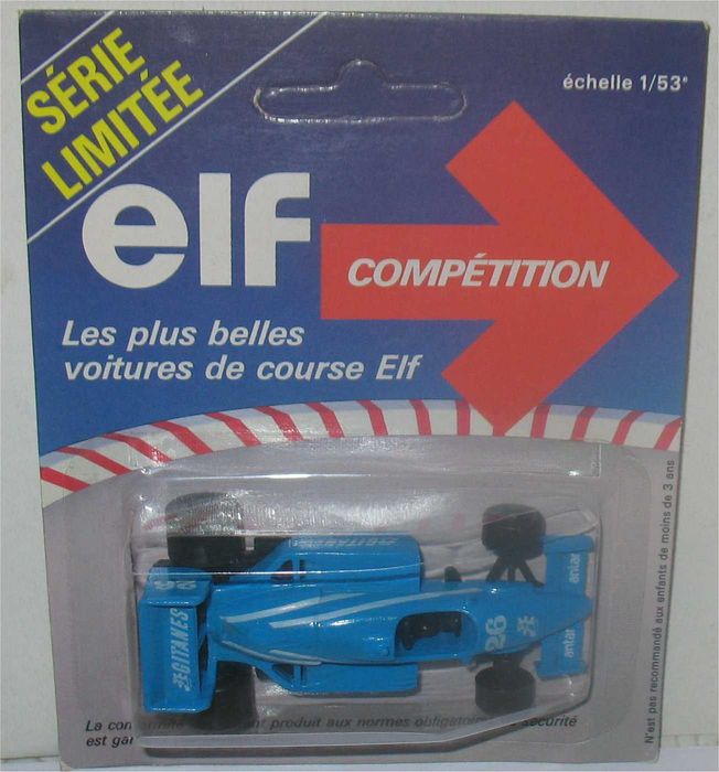 Ligier Renault JS25 - 1985 - Jacques Laffite (vintage)