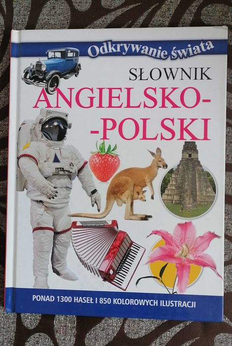 Ilustrowany słownik polsko-angielski dla dzieci, nowy