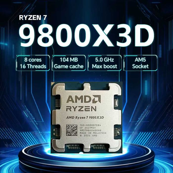 ryzen 7 9800x3d - купить комплектующие для ПК - Цена на OLX.ua