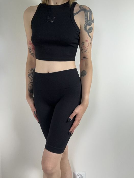 Czarne sportowe kolarki rozm. XS/S Primark