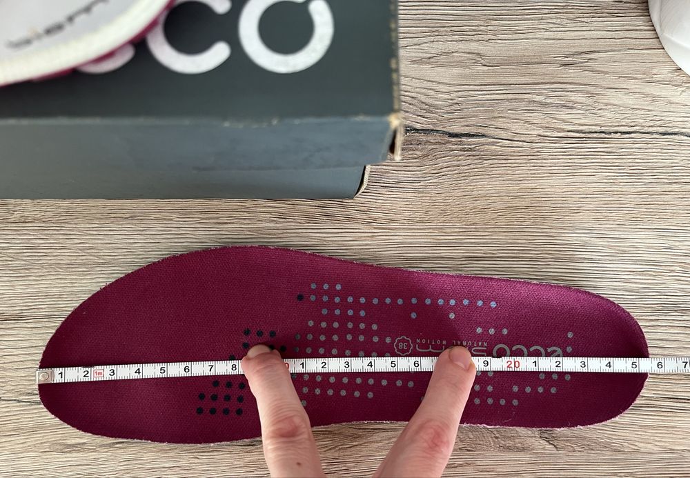 Ecco Biom buty półbuty damskie 38, stan bardzo dobry
