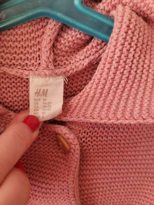 Sweter uroczy hm 92cm ,1,5-2lata