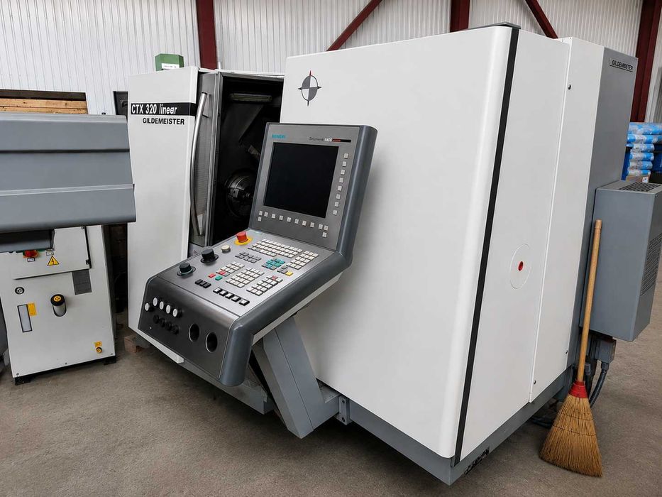 DMG CTX 320 Linear — контршпиндель, вісь Y, привідний інструмент