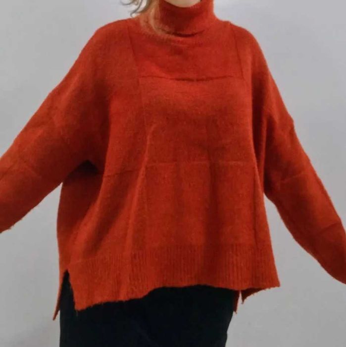 Теплий Светр печворк